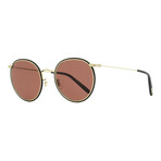 Ladies Casson Sunglasses OV1269ST 5035C5 1269 // Gold + Black + Rosewood