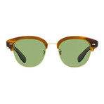 Unisex Cary Grant 2 Polarized Sunglasses OV5436S 1679P1 // Tortoise + Gold + Jade