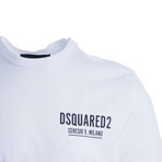 T-Shirt // White + Black (L)