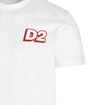 Logo T-Shirt // White + Red (M)