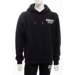 Hoodie // Black + White (S)