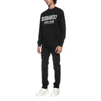 Ceresio 9 Cool Sweater // Black + White (S)