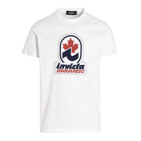 Invicta Cigarette T-Shirt // White + Multicolor (XS)