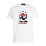 Invicta Cigarette T-Shirt // White + Multicolor (XL)