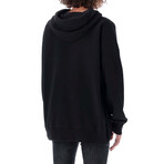 Bromance Slouch Hoodie // Black + Multicolor (XL)