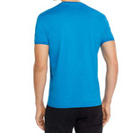 Graphic Logo T-Shirt // Light Blue + Multicolor (XS)