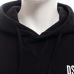 Hoodie // Black + White (S)