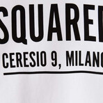 Ceresio 9 Cool Sweater // White + Black (2XL)