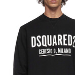Ceresio 9 Cool Sweater // Black + White (S)