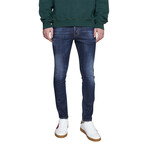 Dark Clean Wash Skater Jeans // Denim (38WX32L)