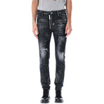 Dark Galaxy Wash Skater Jeans // Denim (38WX32L)