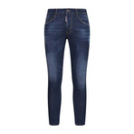 Dark Clean Wash Skater Jeans // Denim (38WX32L)