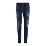 Camou Ricamo Wash Combat Jeans // Denim (34WX32L)