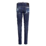 Dark Crinkle Daisy Wash Cool Guy Jeans // Denim (38WX32L)