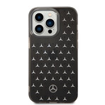 Double Layer Case Star Pattern Large // Silver (iPhone 14)
