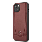 Hard Case Perforations And Metal Star Logo // Red (iPhone 14)