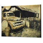 Ford Old Truck & Barn Sepia