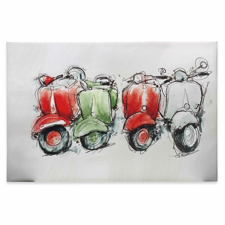 Four Scooters