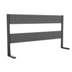 Rocko // 48" Manual Adjustable Workstation + Pegboard