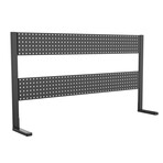 Rocko // 48" Electric Adjustable Workstation + Pegboard