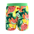 Fun & Unique Breakfast Themed Men's Pajama Boxer Shorts // 3 Pack (M)