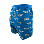 Foxy Animal Themed Men's Pajama Shorts // 3 Pack (2XL)