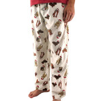 Men's Soft Cozy Flannel Pajama Pant Bottoms With Pockets // 2 Pack (M)