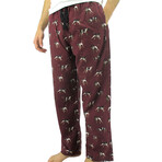 Men's Soft Cozy Flannel Pajama Pant Bottoms With Pockets // 2 Pack (2XL)
