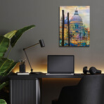 Venice Italy The Salute Church of Saint Mary of Good Health by Pedro Gavidia (16"H x 12"W x 0.13"D)