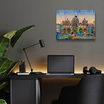 Venice Italy Patriarchal Cathedral Basilica of Saint Mark by Pedro Gavidia (12"H x 16"W x 0.13"D)