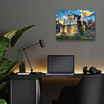 Toledo Spain Guadamur Castle by Pedro Gavidia (12"H x 16"W x 0.13"D)