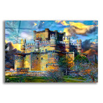 Toledo Spain Guadamur Castle by Pedro Gavidia (12"H x 16"W x 0.13"D)