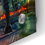 Paris France Opera Garnier Night by Pedro Gavidia (12"H x 16"W x 0.13"D)