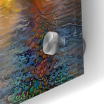 Venice Italy Rialto Bridge at night by Pedro Gavidia (12"H x 16"W x 0.13"D)