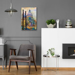 Venice Italy The Salute Church of Saint Mary of Good Health by Pedro Gavidia (16"H x 12"W x 0.13"D)