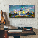 Washington United States Capitol by Pedro Gavidia (12"H x 24"W x 0.2"D)