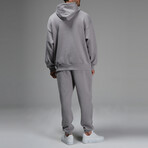 Connor Hoodie Track Suit Set // Light Gray (S)