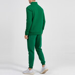 Kre Quarter Zip Track Suit Set // Benetton Green (M)