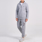 Ala Quarter Zip + Cargo Joggers Track Suit Set // Gray (L)