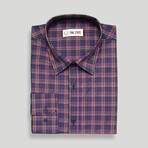Craig Slim Fit Shirt // Red + Parliament (Small)