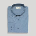 Grayson Slim Fit Shirt // Teal (Small)