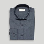 Jimmy Slim Fit Shirt // Black (Small)