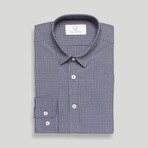 Kavala Slim Fit Shirt // Navy (Small)