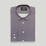 Lucca Slim Fit Shirt // Purple (Small)