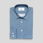 Verona Slim Fit Shirt // Blue (Small)