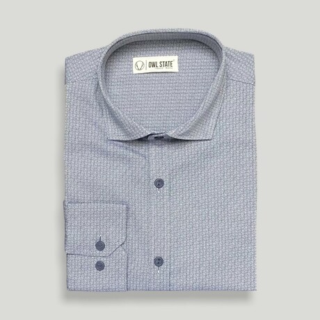Terry Slim Fit Shirt // Gray (Small)