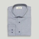 Terry Slim Fit Shirt // Gray (Small)