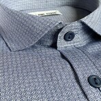 Terry Slim Fit Shirt // Gray (Small)