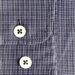 Kavala Slim Fit Shirt // Navy (Small)