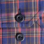 Craig Slim Fit Shirt // Red + Parliament (Small)